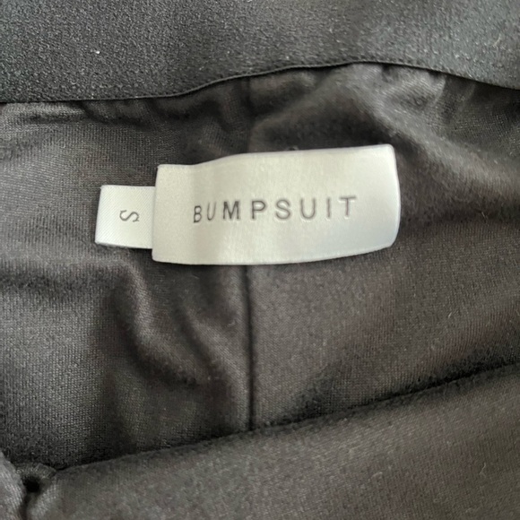 Bumpsuit black Maternity biker shorts Size Small - Picture 3 of 4